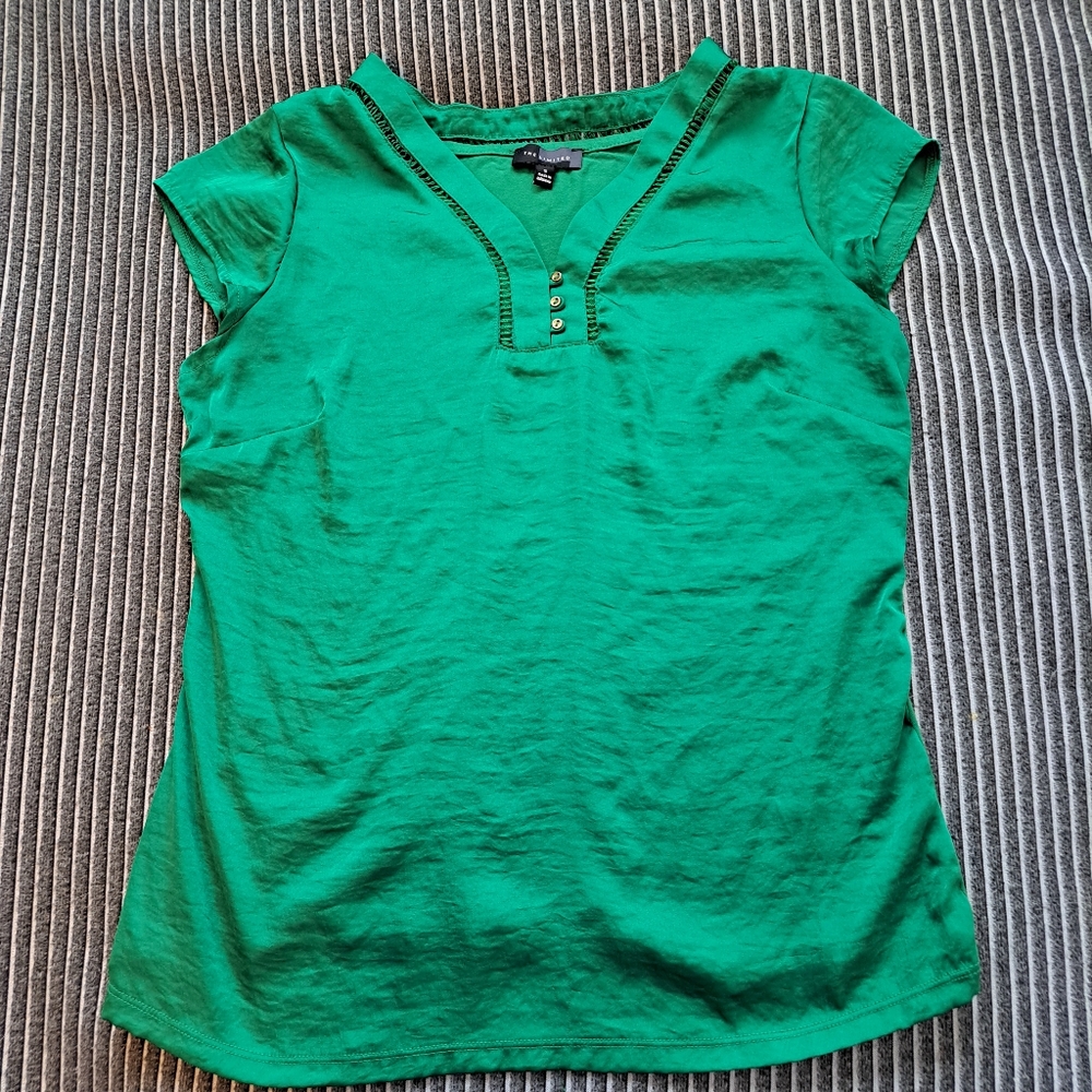The Limited green top size S